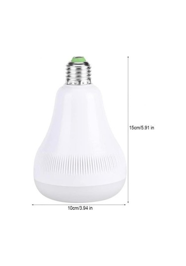 M M Kumandalı Bluetooth Hoparlör Ampul Ld-37 Renkli