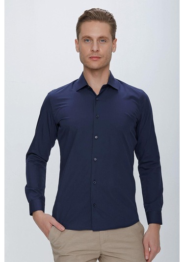 Gk 649 Lacivert Altro Gömlek Lacivert