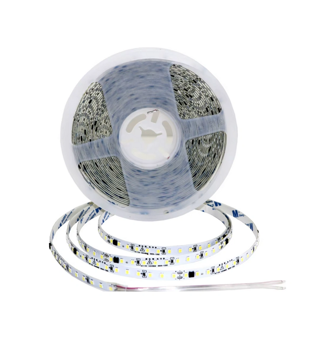 220 Volt Şerit Led Dim Edilebilir 10 Cm De Bir Kesilebilir Sarı Amber Ip65 Şerit Led 5 Metre