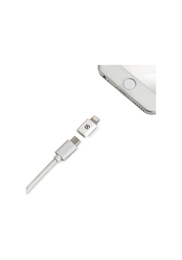 Celly Micro Usb - Lightning Mfı Lisanslı Dönüştürücü Adaptör Beya