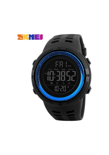 Yunboo Skmeı 1251 Mavi Spor Saat Erkek Öğrenci Dış Mekan Su Geçirmez Akıllı Elektronik Kol Saati Çok Renkli