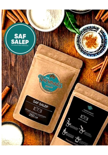 Saf Salep 250 Gr, %100 Doğal Saf Salep