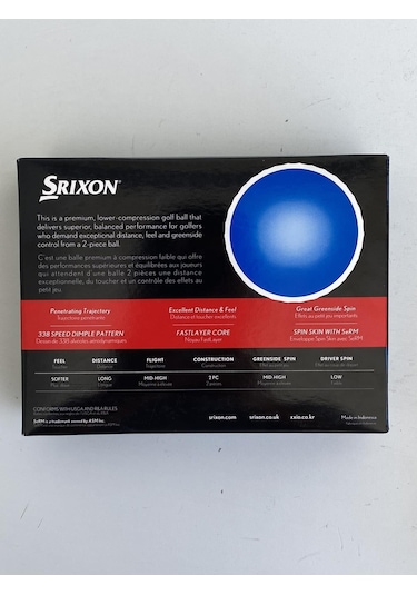 Srixon Ad333 Golf Topu Beyaz 12 Adet