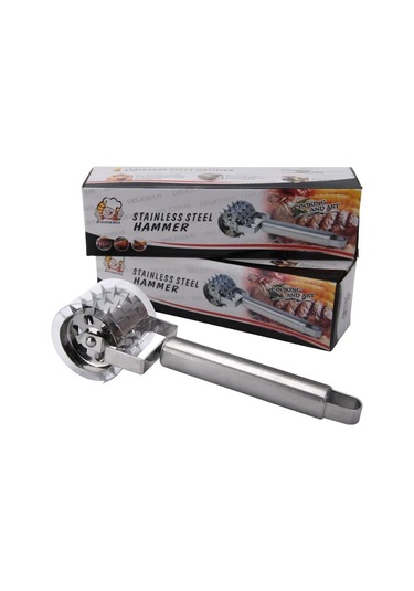 Liangmei 1 Adet Paslanmaz Çelik Et Tenderizer Kıyıcı Rulo Çekiç Inox