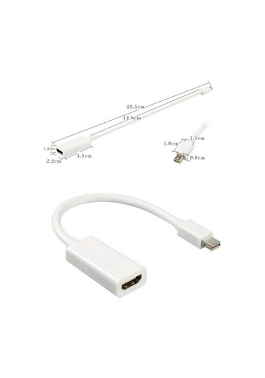 Ancheyn Mini Displayport To Hdmı Çevirici Dönüştürücü Adaptör Kablo 4511