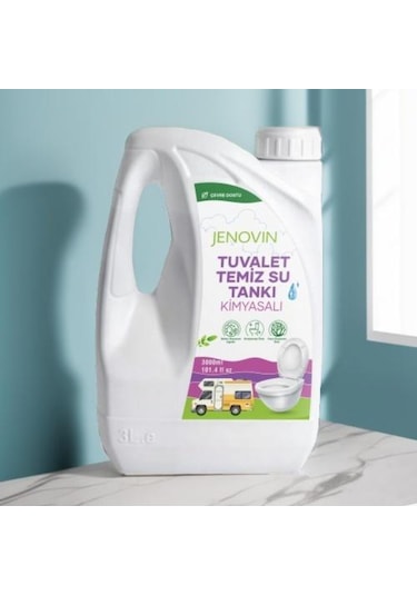 Jenovin Karavan,tekne Yat Su Tankı Ve Kasetli Tuvalet Kimyasal 3 L