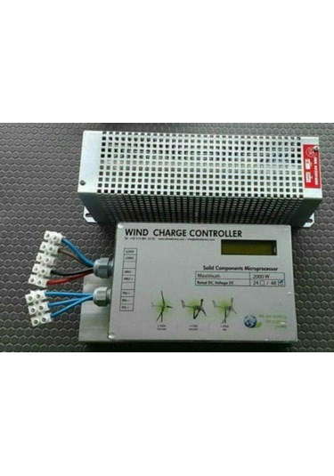 İsta Breeze 1000 Watt 24 V Rüzgar Türbini + Şarj Kontrol Cihazı