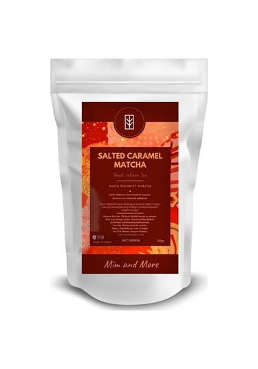 Mim and More Salted Caramel Matcha Tuzlu Karamelli Matcha 50 G