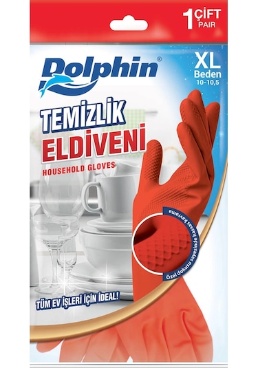 Supertrend Temizlik Eldiveni Kırmızı Xl 1 Çift