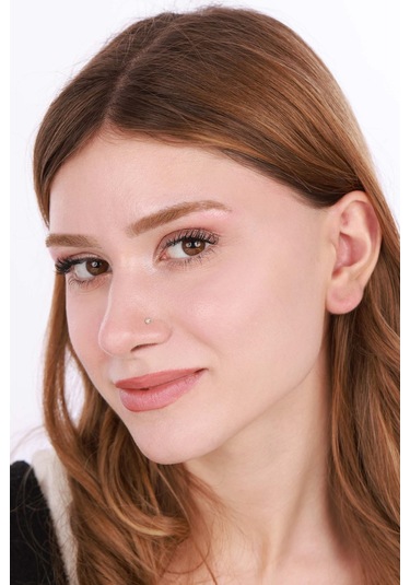 Zarif Beyaz Taşlı Gümüş Oval Hızma