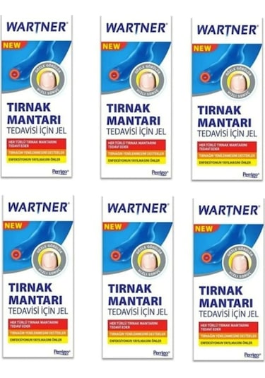 Wartner Tirnak Jeli 6 x 7 ML