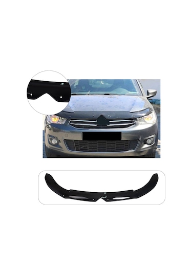 Citroen C-elysee Uyumlu 2013 Ve Üzeri Abs Kaput  Rüzgarlığı
