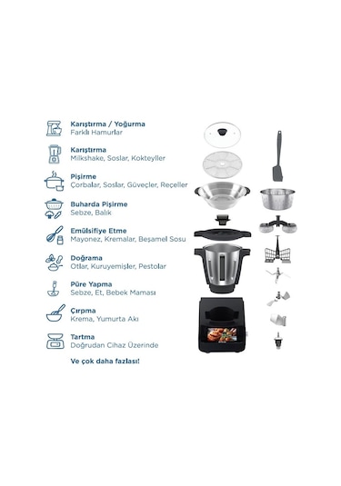 Onvo OVTC01 Thermocooker 700 W Çok Fonksiyonlu Akıllı Mutfak Robotu