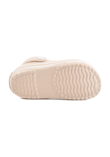 Aspor Ekru Eva Unisex Çocuk Sabo Terlik Çok Renkli