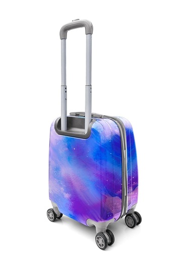 Coral High Renkli Desenli Mini Kabin Boy Valiz 40cm 16769 Çok Renkli