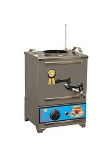 15'Lik 7 L Elektrikli 304 Takım Çay Kazanı Gri