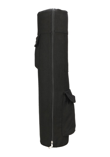Ranyeek Kanvas Matara Taşıma Çantası - Çok Amaçlı Yoga Aletleri Çantası 69 16 16cm, 300g Siyah