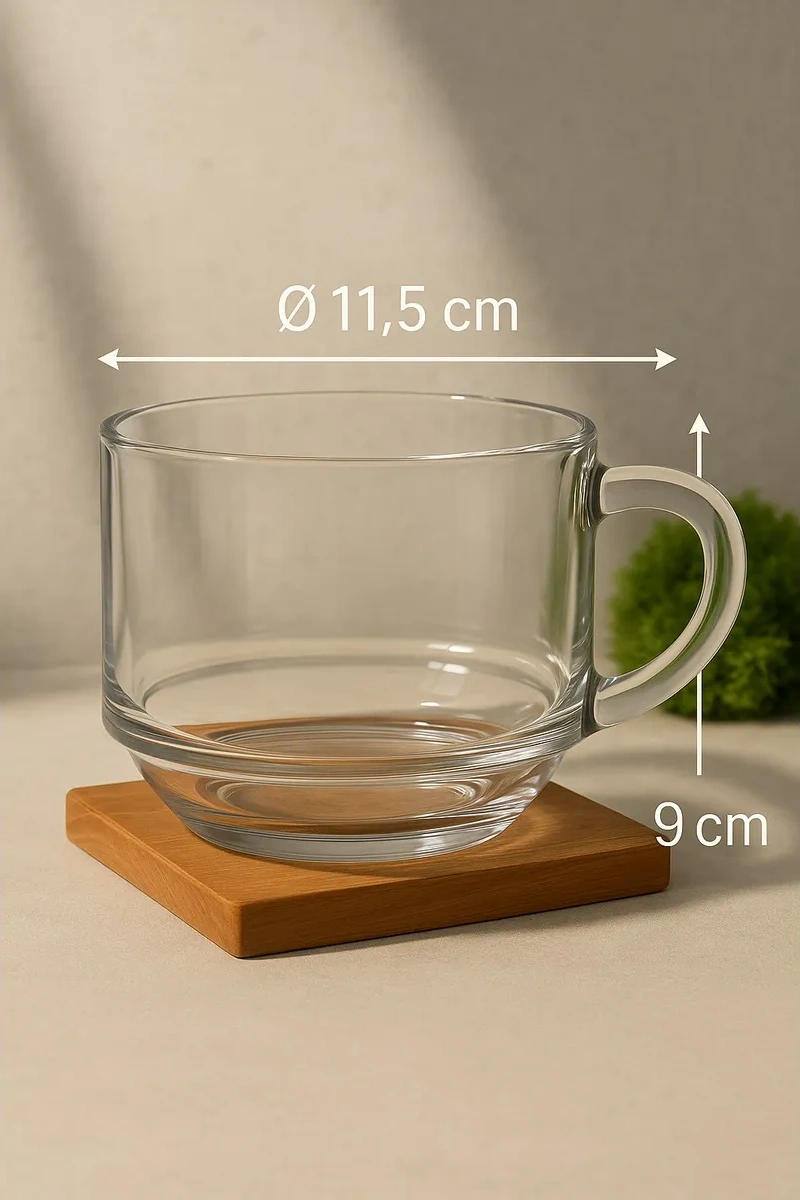 Tocka Posudy Çay Ve Kahve, İçecekler İçin 0.6 Litre Kupa 52017461 Bej