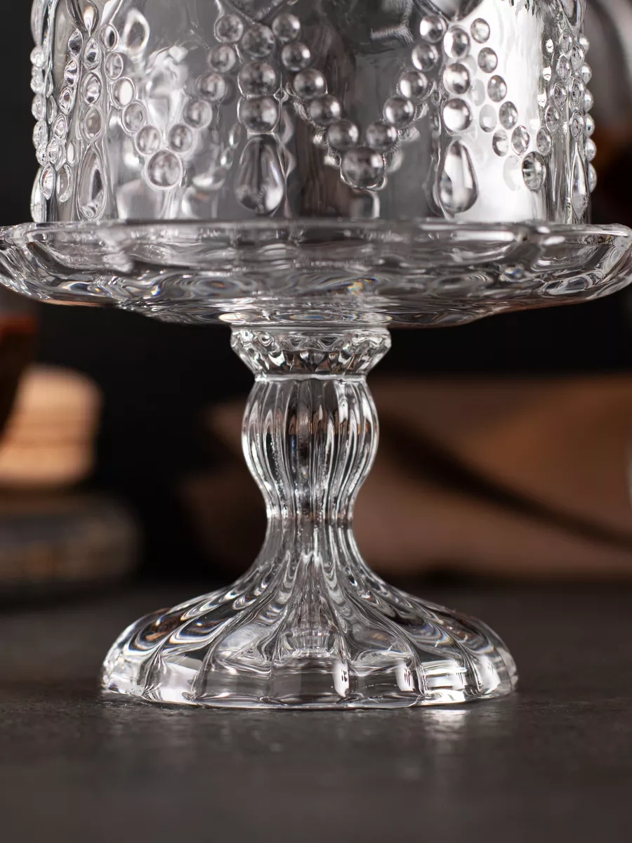 Aura Of Bohemia Kapaklı Cam Şekerlik 108090353 Beyaz