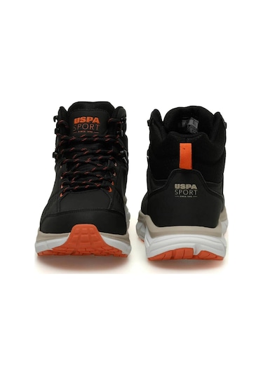 U.s. Polo Assn. Henry 4pr Erkek Siyah-kum Waterproof Bot Siyah