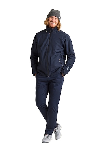 Slam Slam Crew Warm Hooded Erkek Mavi Ceket W13 Lacivert