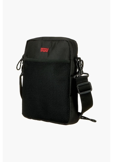 Levi's Unisex Dual Strap Crossbody Cüzdan Askılı Çanta-5438 Siyah