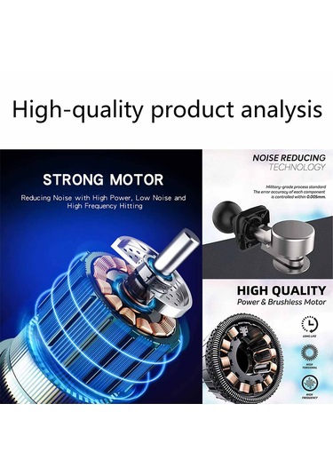 Unıden X-pro 4 Masaj Tabancası Sessiz Ultra Güçlü Dokunmatik Led Gri