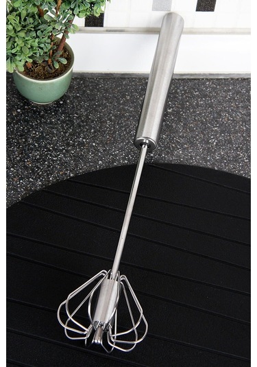 Mithra Life Paslanmaz Çelik Basmalı Otomatik Çırpıcı Köpürtücü Mıt1178 Çelik