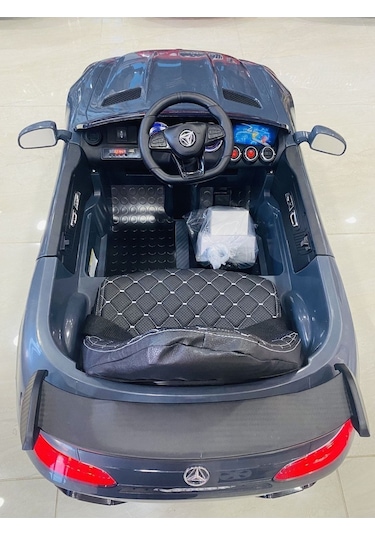 Turhan Bebe Gtr 12 Volt Akülü Araba 0-5 Yaş Gri