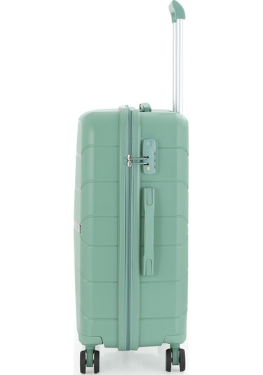 Mçs Polipropilen Valiz V366 65 Cm S20sy100004165 10426 Su Yeşili