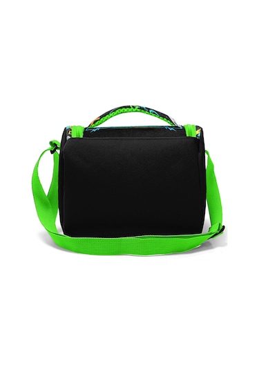 Coral High Kids Siyah Fosforlu Yeşil Gamer Desenli 3 Lü Okul Çanta Seti Set0123654