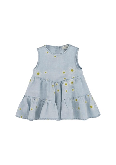 Best Kids Kız Bebek Denim Elbise 001