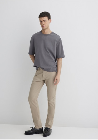 Mavi 0042286571 Jake Comfort Gabardin Erkek Pantolon Kahverengi