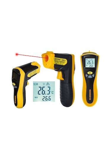 Loyka Dark Iı Kızılötesi Lazerli Sıcaklık  Ölçer