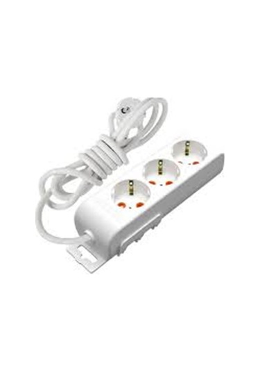 Mutlusan Ri-tech 3lü Topraklı Grup Priz 2 Metre 3 Lü Uzatıcı Priz