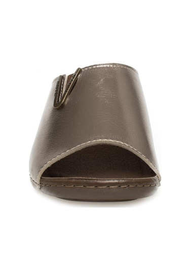 Muya Nest Anatomik Dört Mevsim Kadın Terlik Platin 36