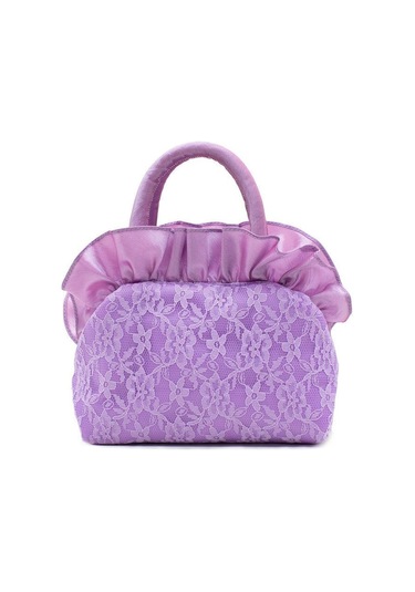 Siyah Kadın Yaz Taşınabilir Bez Çanta Tatlı Dantel Çiçek Küçük Çanta Fermuarlı Cep Telefonu Çantası Siyah