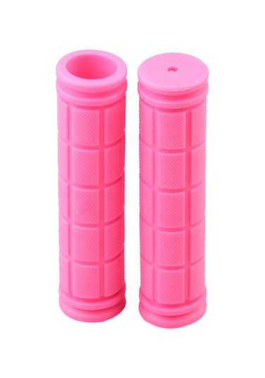 Cbtx Anti-Skid Kauçuk Ultralight Yumuşak Gidon Sapları 2 Adet Pembe