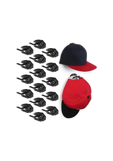 Yulong Reedark 16'li Şapka Askısı - Güçlü Yapışkanlı Duvar