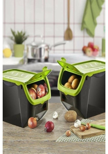 Hobby Life Coral 12 Litre 2li Soğan Patates Saklama Kutusu