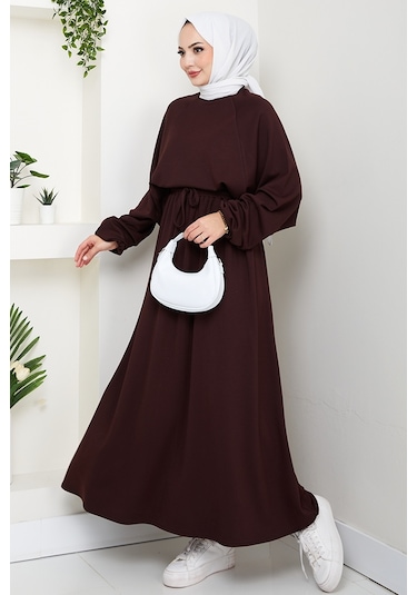 Evsan Tunik Etek Oysho İkili Takım 1650 - Kahve Kahverengi