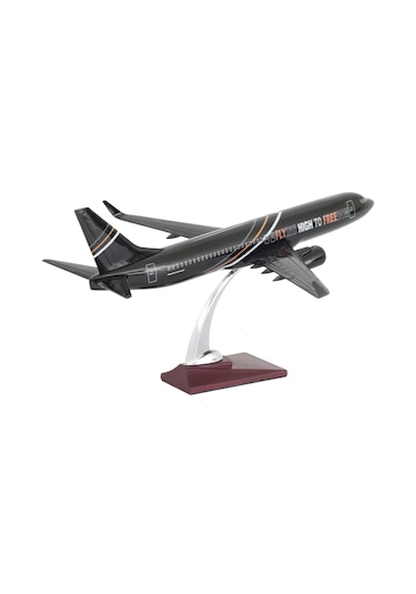 Zekupp Boeing /37-800 1/100 Ölçek FHTF 2 Sloganlı Model Uçak