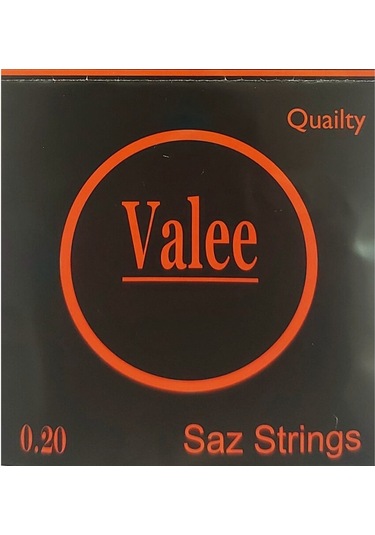 Valee 0.20 Uzun Sap Bağlama Saz Teli