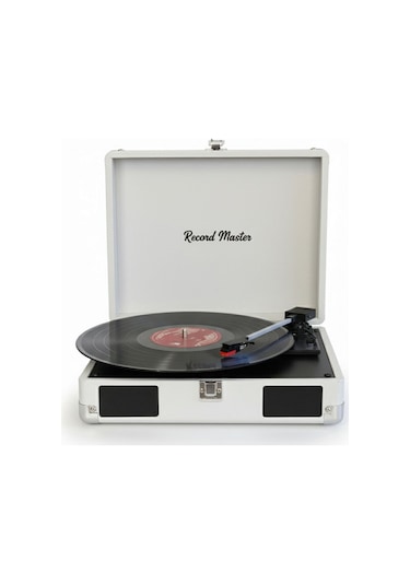 Record Master Rm-311 Açık Gri Renkli Pikap - Tüm Plaklar İle Uyum