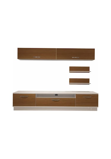 Decoraktiv Trendstyle 5 Slm Tv Ünitesi Tv Sehpası Beyaz - Ceviz