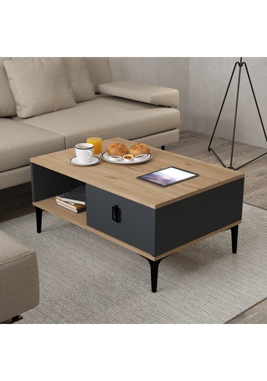 2003 Sare Orta Sehpa Sepet - Antrasit Sepet - Antrasit