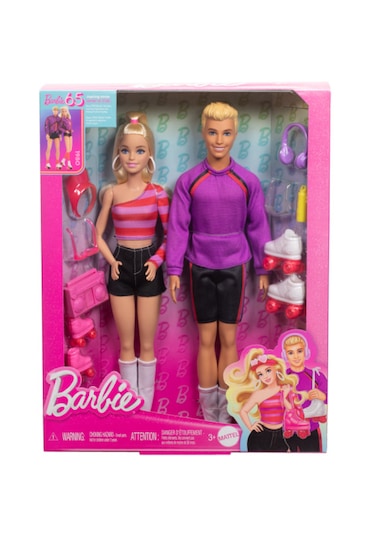 Barbie & Ken 65. Yıl 2'li Parti Bebekler HXK90