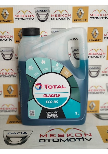 Total Eco Bs Mavi Antifriz 3 Litre Üretim 2021 Yılı