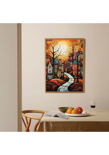 Ks Games 500 Parça Evler Puzzle - David Fairchild