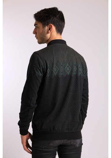 Bearraybon Erkek Triko Kazak Yeşil (504886301) Yeşil